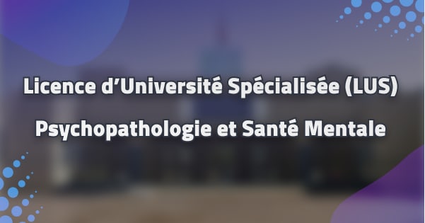 إخبار لطلبة سلك الاجازة الجامعية المتخصصة « علم النفس المرضي والصحة النفسية » إخبار لطلبة سلك الاجازة الجامعية المتخصصة « علم النفس المرضي والصحة النفسية »