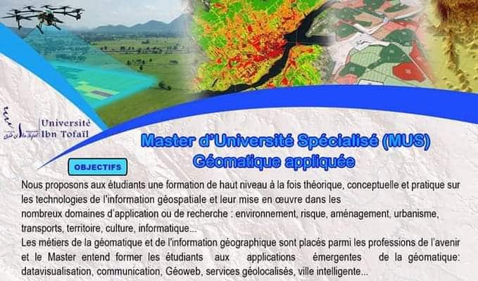 APPEL A CANDIDATURE (Master d’Université Spécialisé (MUS) « Géomatique appliquée »)