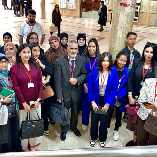 نظم مسلك الإجازة في المساعدة الاجتماعية بكلية العلوم الإنسانية والاجتماعية بجامعة ابن طفيل يومه الإثنين 28 أبريل 2025 زيارة ميدانية لمحكمة الاستئناف بالقنيطرة